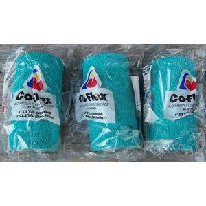 Co-Flex - 4" x 5 Yards (1-Roll in Turquoise)