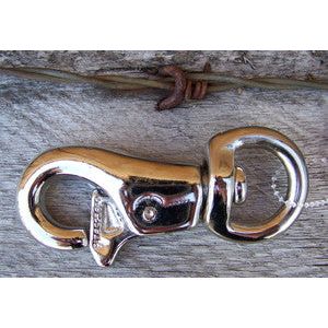 Snap - 4" Triggerbull EZ Open Hook (Nickel Plated)
