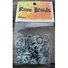 Rave Braids - Black/White (250 piece)