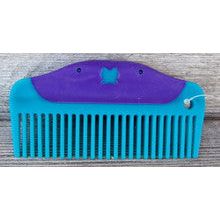 Comb - 5.0" Plastic Easy Grip Butterfly (Teal)