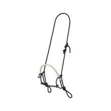 Headstall - Combo Gag Chain Bit, Rope Noseband, Nylon Rope