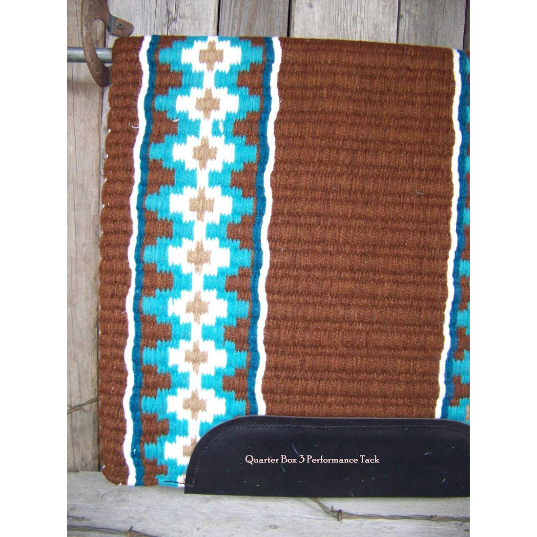 Custom Luxe Show Blanket - 40x34 (Chestnut Base)