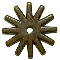 Rowels - 12 Point -Star (1 5/8") with Cotter and Pins (Antique)