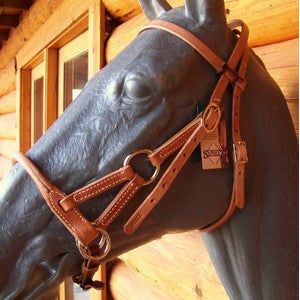 Side Pull - Round Leather Nose