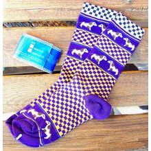 Jack Russell Socks - Children's in Purple