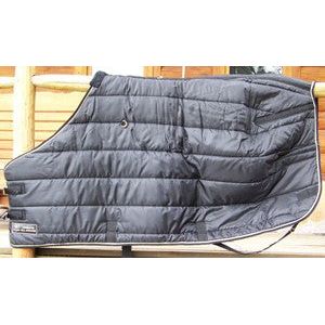 Kensington All Around Quilted Blanket - Black - Size 60