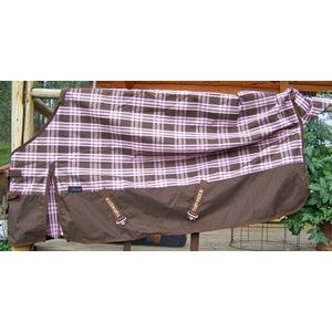 TuffRider Horse 600 D Turnout Sheet - Pink - Size 60