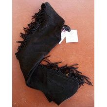 PMS Split Leather Chaps for Youth - Black - Small