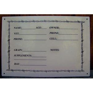 Tough-1 Feed Sign (Western Design)