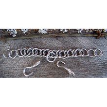 English Curb and Hooks - Stainless Steel
