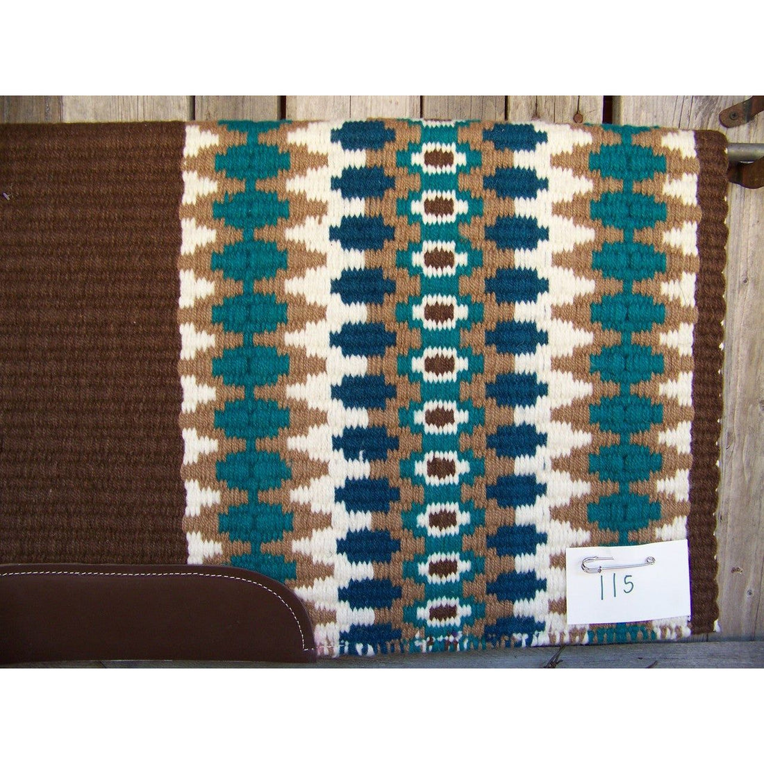 Custom Santa Cruz Show Blanket - 40x34 (Chestnut Brown Base)