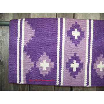 Pony Apache Show Blanket - 24 x 24 (Lavender) by Mayatex