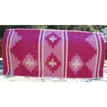 Pony Apache Show Blanket - 24 x 24 (Sweet Pink) by Mayatex
