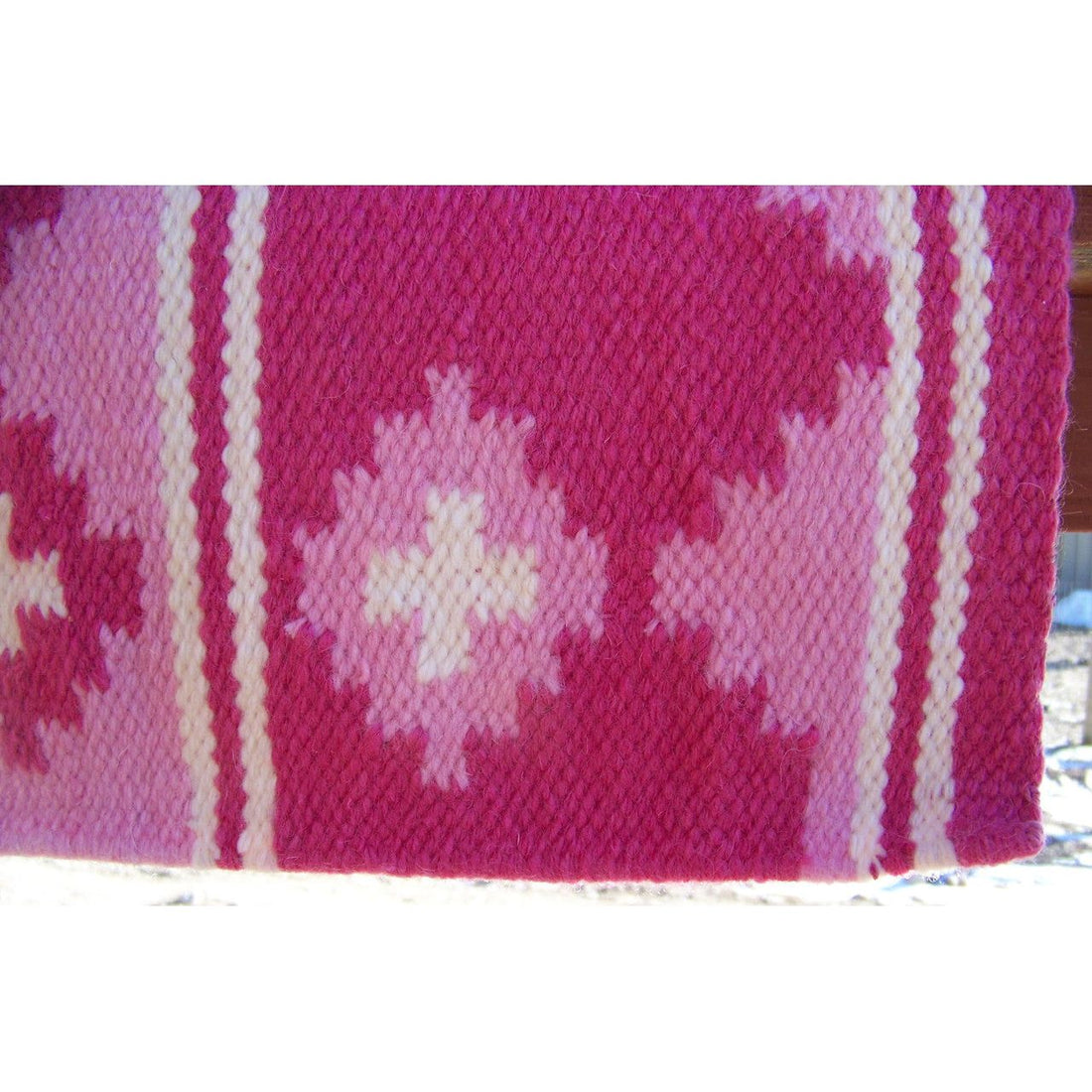 Pony Apache Show Blanket - 24 x 24 (Sweet Pink) by Mayatex