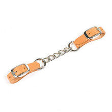 Curb - Single Stainless Steel Chain & Leather Straps