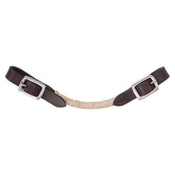 Curb - Royal King Braided Rawhide Strap