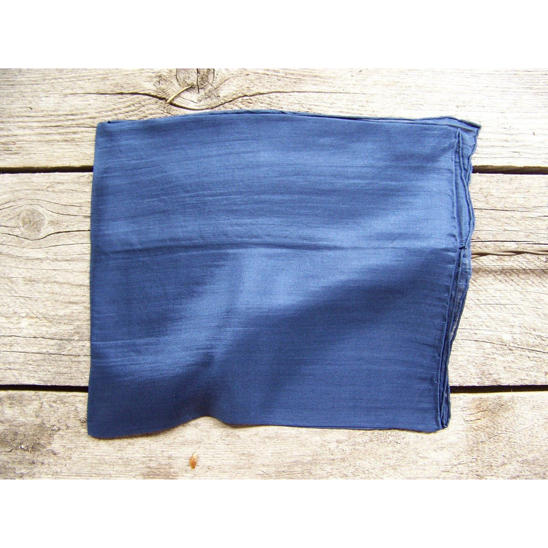 Show Scarf (Silk) - 19" x 19" Square (Navy)
