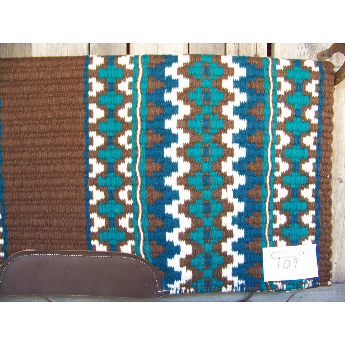 Custom Kiva Show Blanket - 40x34 (Chestnut Brown Base)