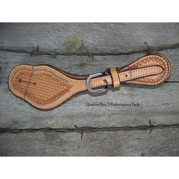 Spur Straps - Mini-Spot (Mens - Natural Basketweave)