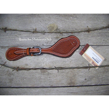 Spur Straps - Mini-Spot (Mens - Chestnut Basketweave)