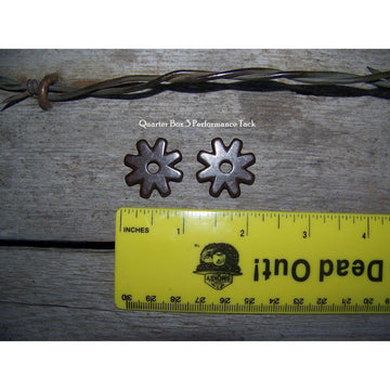 Rowels - 8 Point - Blunt (1") with Cotter and Pins