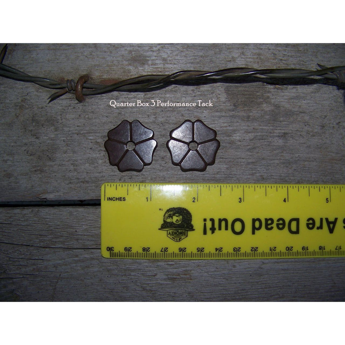 Rowels - 5 Point - Clover Leaf (1 1/8") with Cotter and Pins