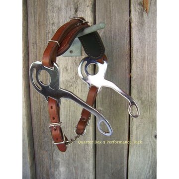 Hackamore - English with Maxtra Nose, Chrome Plated Cheeks