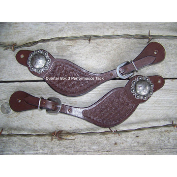 Spur Straps - Dark Oil Tear Drop (Ladies)