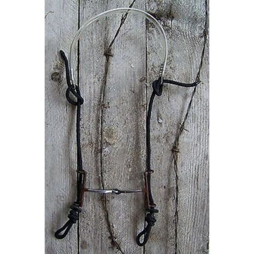 Bit - Barrel Collection Antique Sliding Gag Square Snaffle 280109