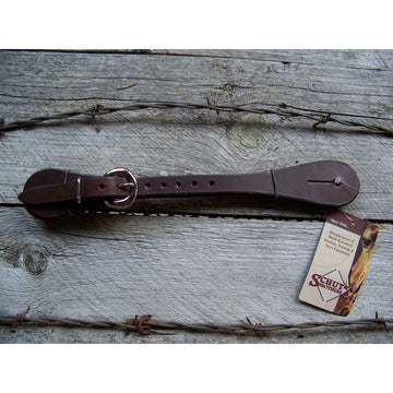 Spur Straps - 5/8" Sagebrush (Mens - Chocolate Harness Leather)