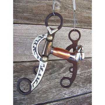 Bit - Antique Brown Argentine with Articulated Port