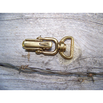 Snap - Brass Lock Jaw (1" Eye)