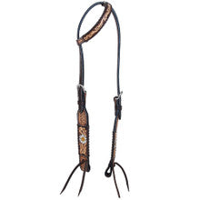 Headstall - Painted Daisy Single Ear Headstall by Rafter T Ranch Company