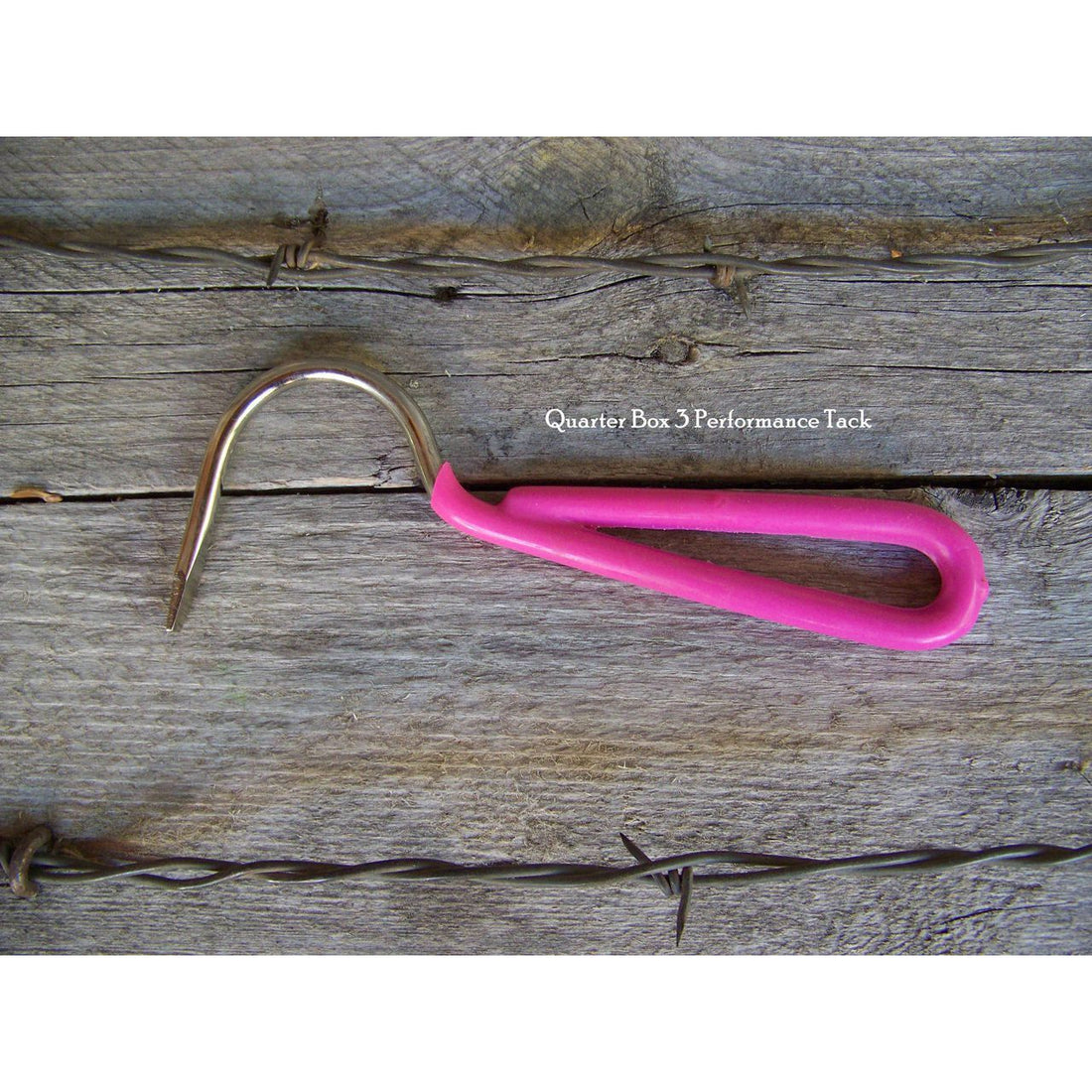Hoof Pick - Large Vinyl Handle (Hot Pink)
