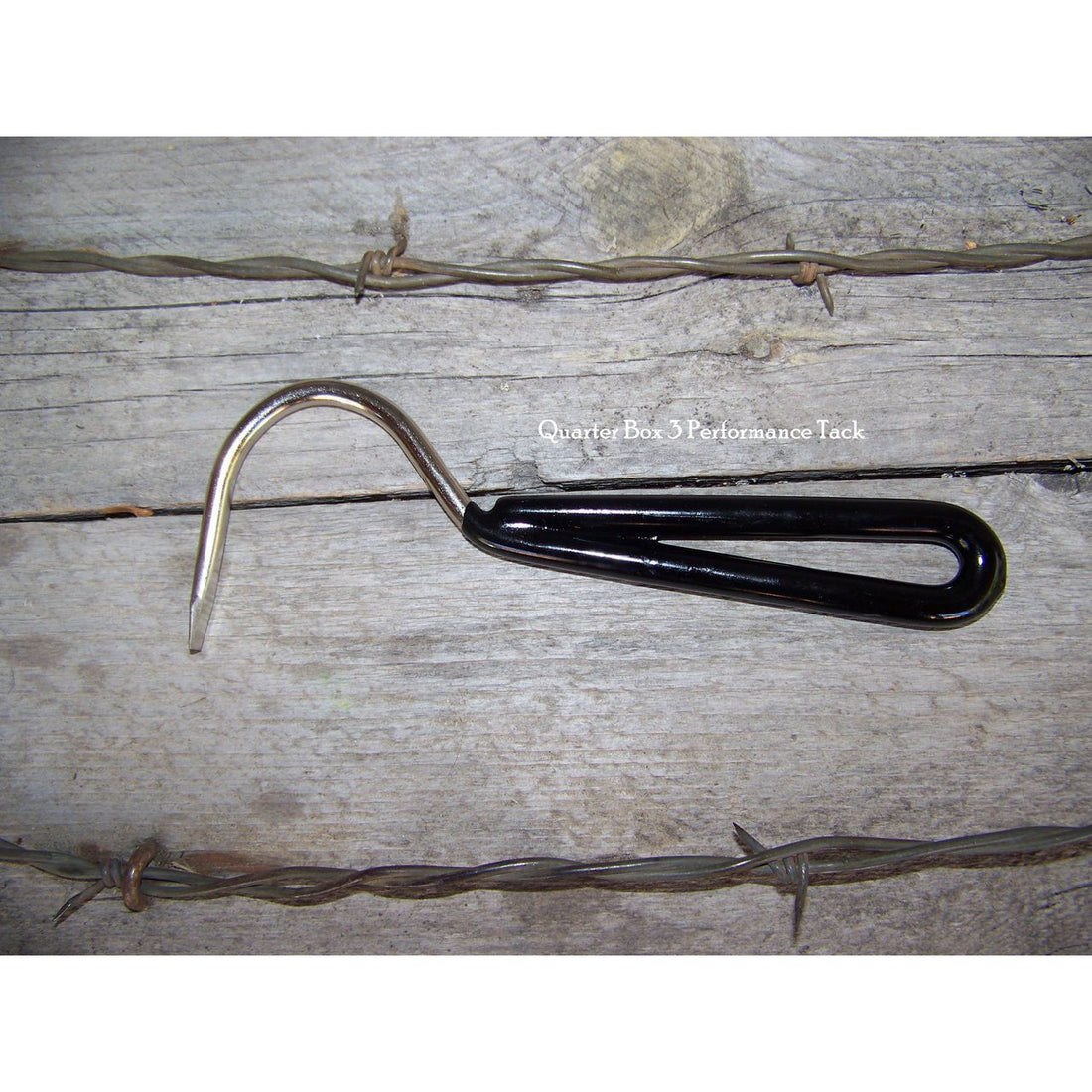 Hoof Pick - Large Vinyl Handle (Black)
