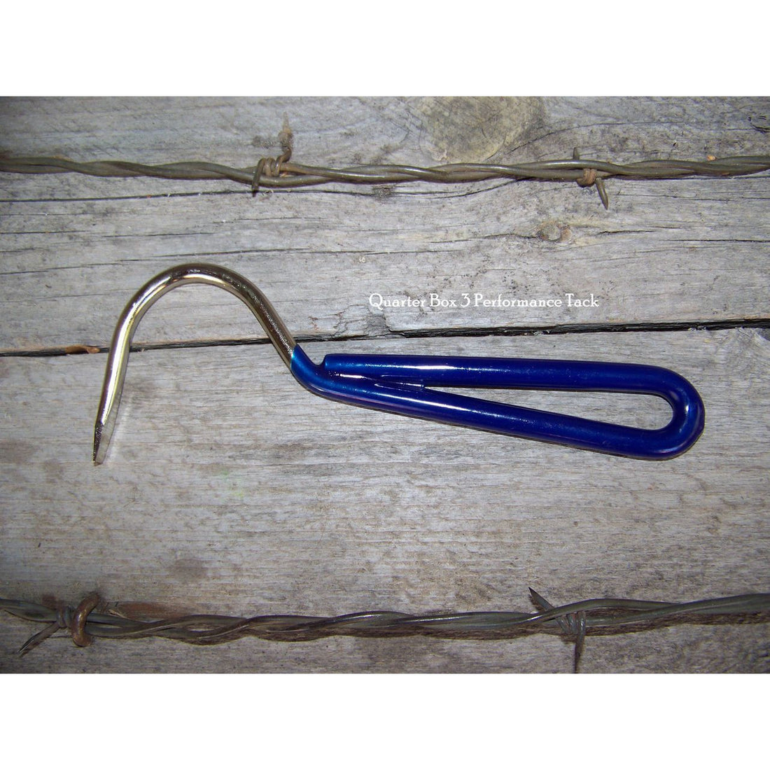Hoof Pick - Large Vinyl Handle (Blue)