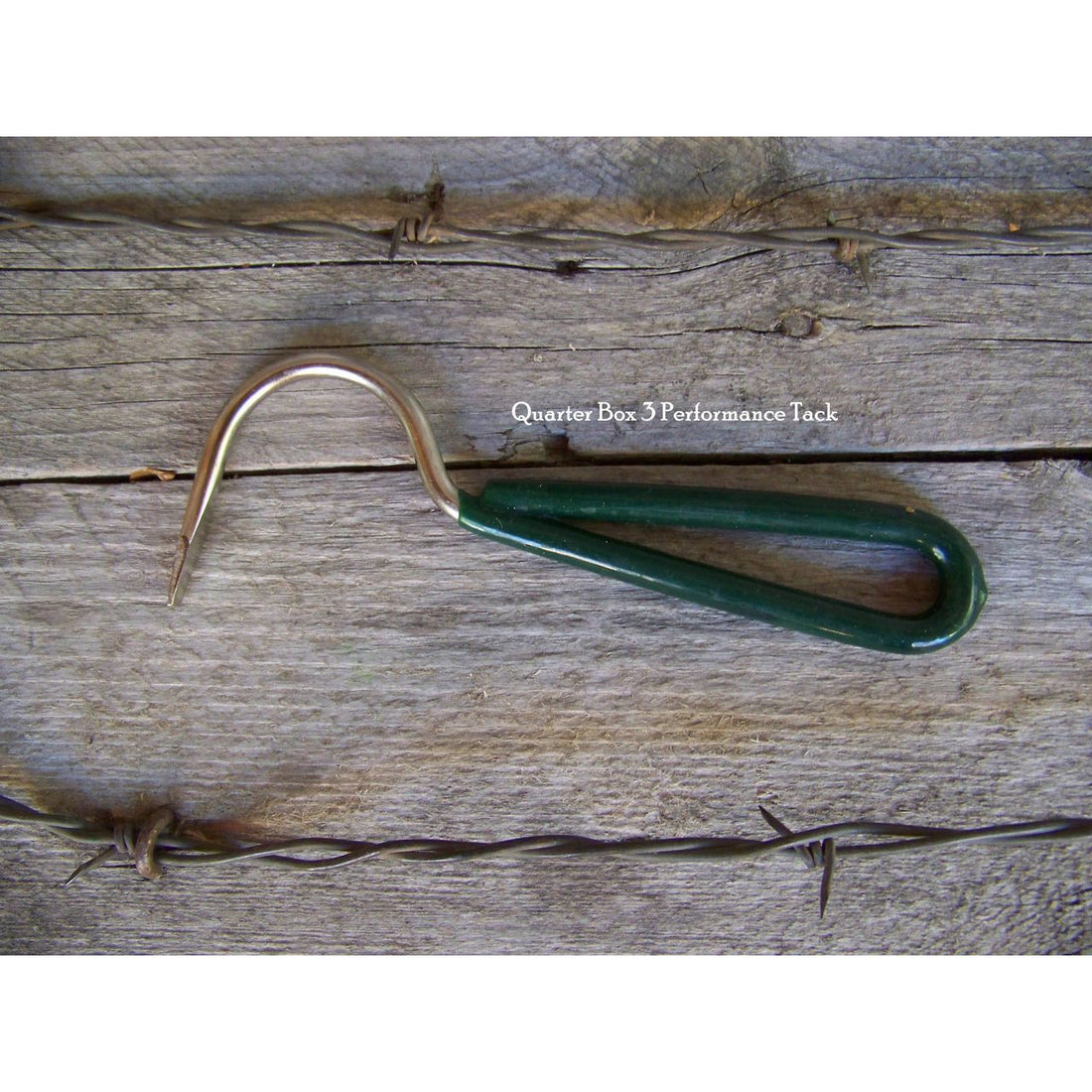 Hoof Pick - Large Vinyl Handle (Dark Green)