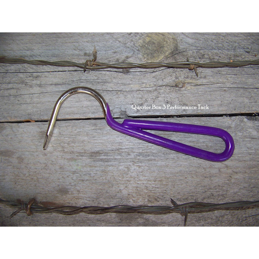Hoof Pick - Large Vinyl Handle (Purple)