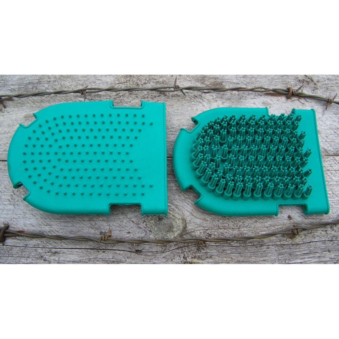 Wash Mitt - Flexible Rubber Wash & Scrub (Green)