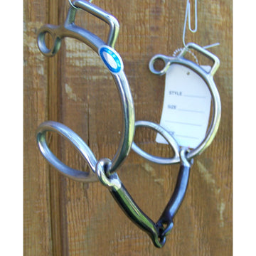 Bit - Sliding Six w/Sweet Iron Snaffle