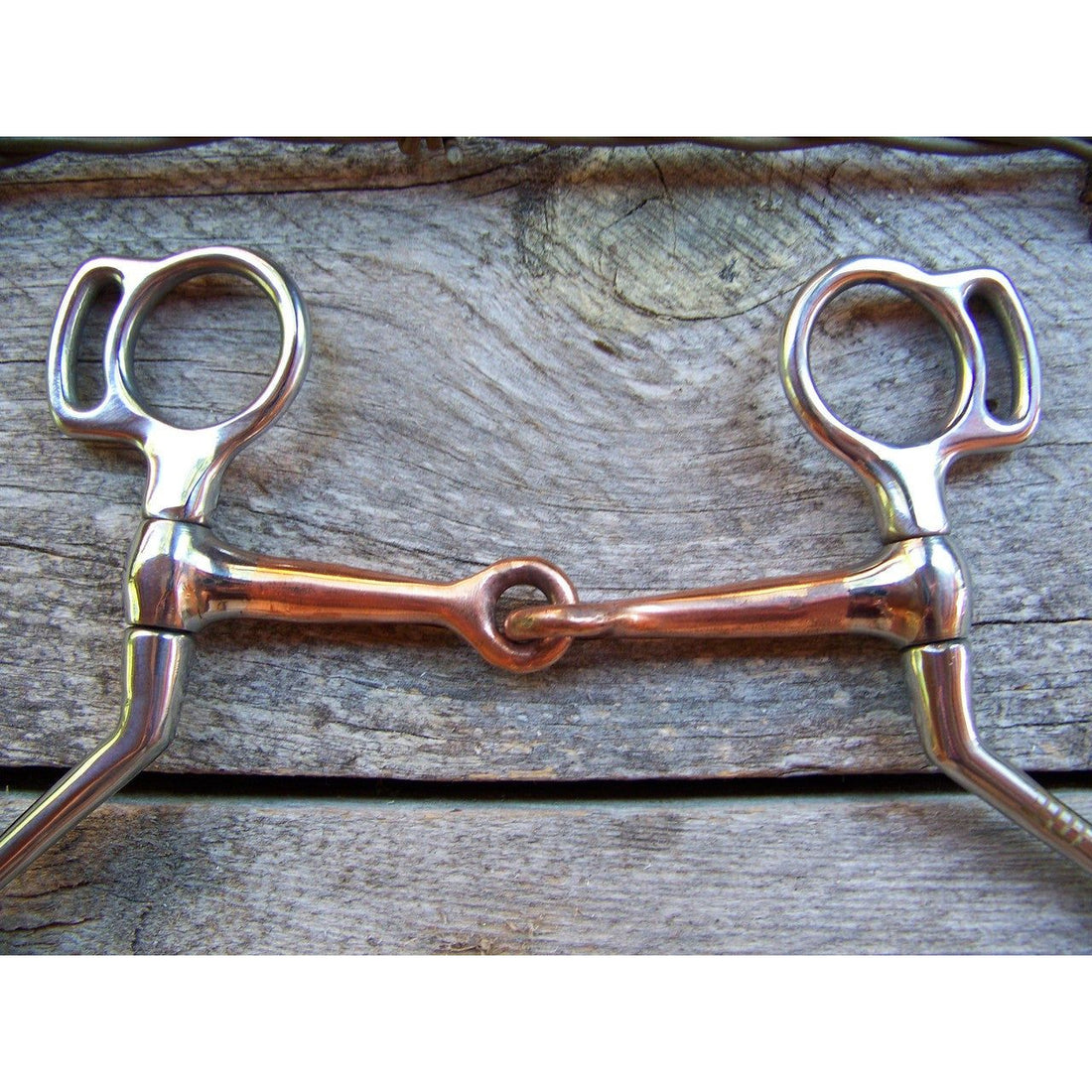 Bit - SS Pony Training Copper Mouth Sanffle (3 1/2")