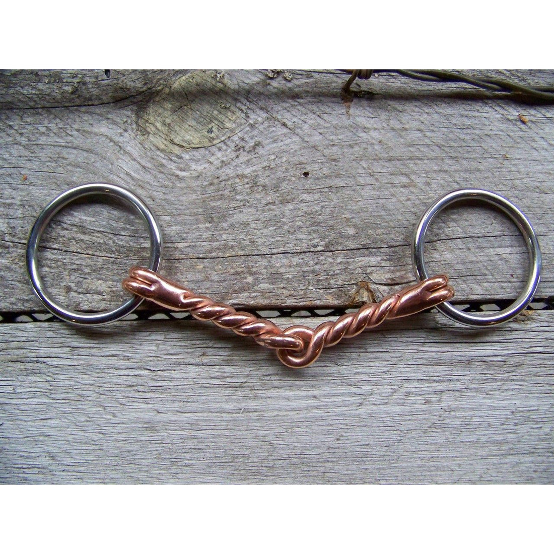 Bit - Pony Copper Twisted Snaffle (3.75")