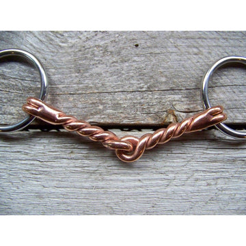 Bit - Pony Copper Twisted Snaffle (3.75")