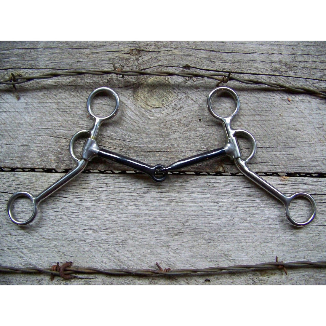 Bit - SS Sliding Cheek Bit with Sweet Iron Mouth