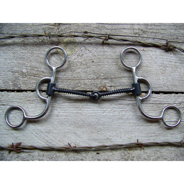 Bit - SS Training Bit with Wood Screw Snaffle