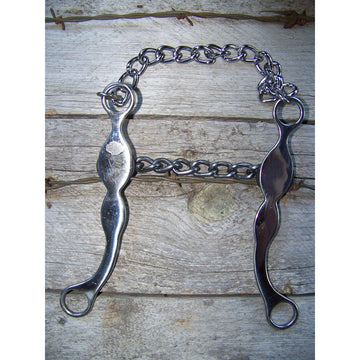 Bit - SS Roping Bit with Chain Mouth