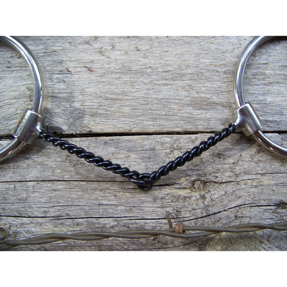 Bit - SS O-Ring w/ Curved Sweet Iron Twist