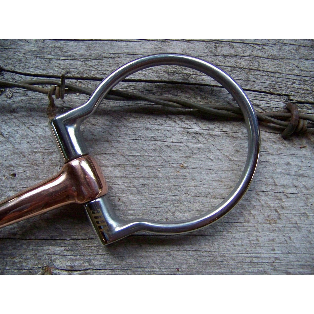 Bit - SS Offset Ring Bit with Copper Mouth