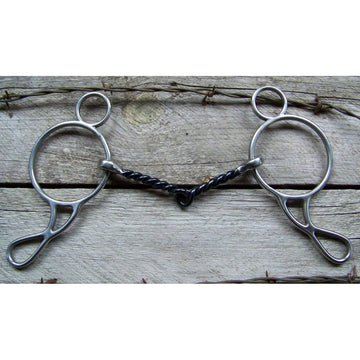 Bit - SS Wonder Bit with Sweet Iron Twisted Snaffle