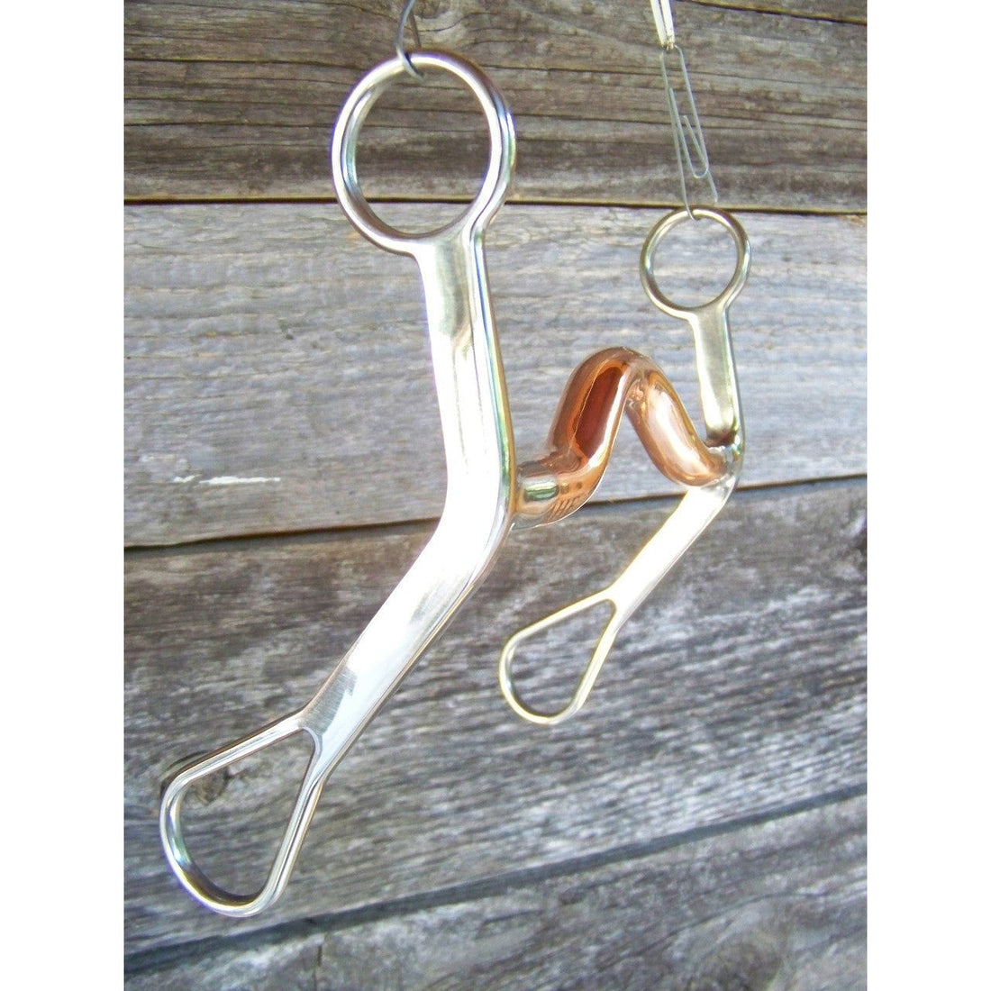 Bit - SS Grazing Bit w/Low Port Copper Mouth